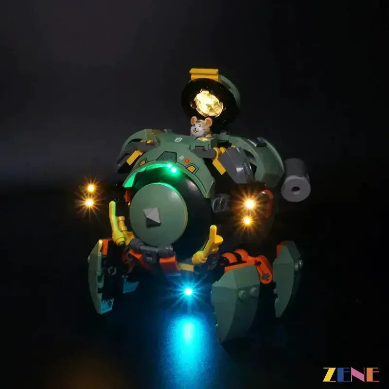 MOC LEGO Wrecking Ball Overwatch Light Kit With Concealed Wiring - ToylandEU
