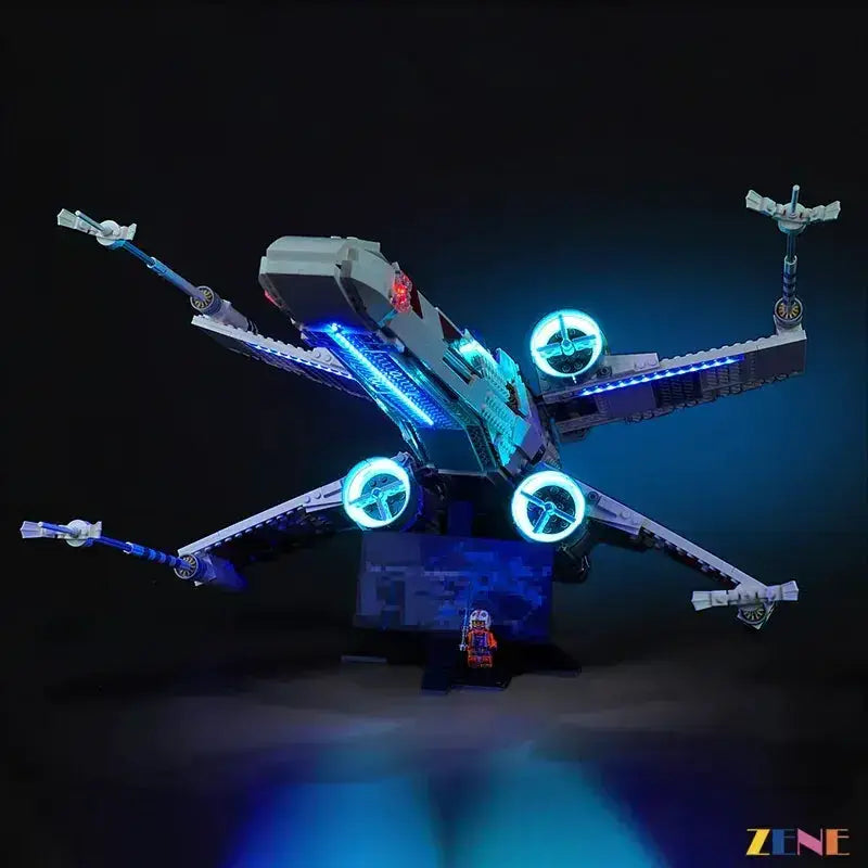 MOC LEGO X Wing Light Kit Engine Lights Up Realistic Shine - ToylandEU