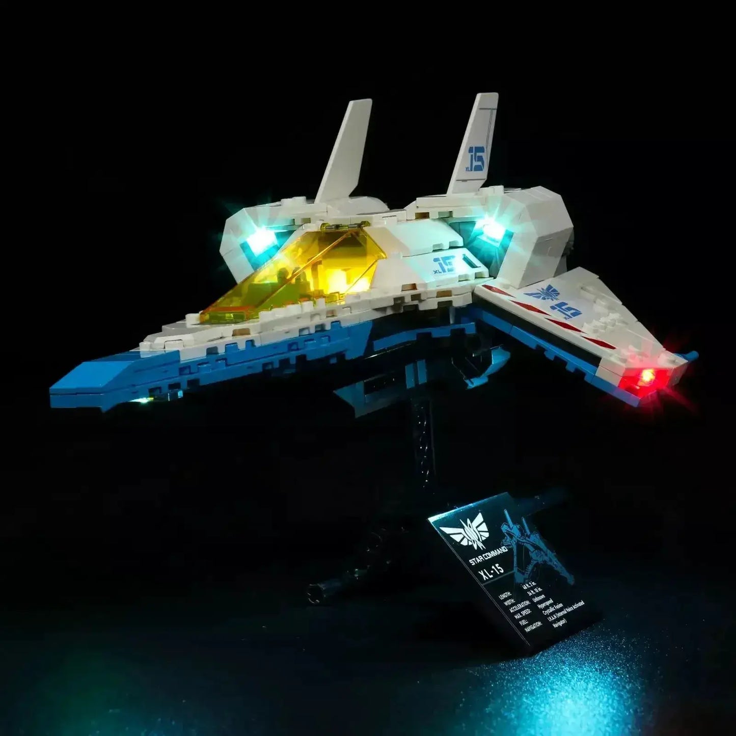 MOC LEGO Spaceship Light Kit For XL15 76832 Illumination - ToylandEU