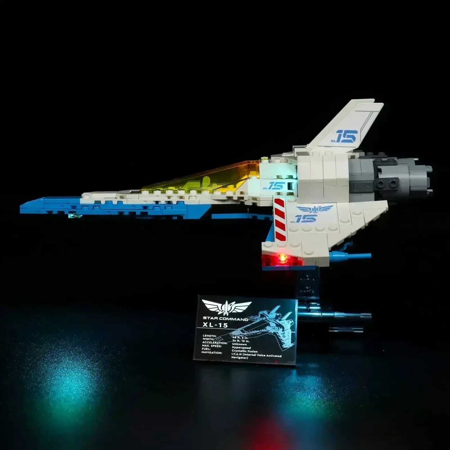 MOC LEGO Spaceship Light Kit For XL15 76832 Illumination - ToylandEU