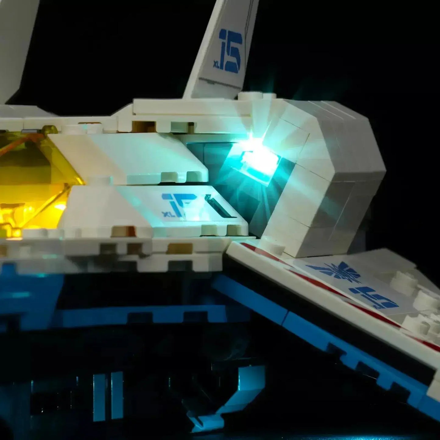 MOC LEGO Spaceship Light Kit For XL15 76832 Illumination - ToylandEU