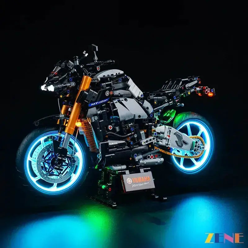 MOC LEGO Light Kit For Yamaha MT10 SP Model Realistic Lighting - ToylandEU