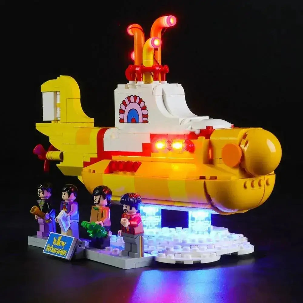 MOC LEGO Submarine Light Kit For 21306 Easy Install LED - ToylandEU