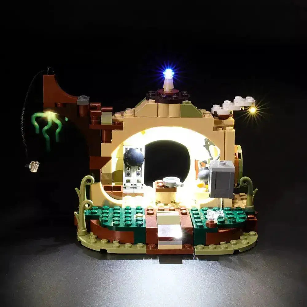MOC Lego Yoda Hut Lighting Kit For 75208 Sets Easy Install - ToylandEU