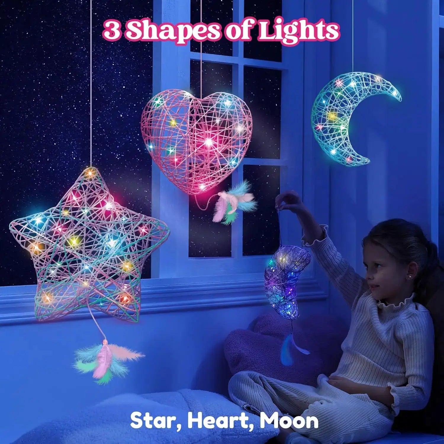  Light Up 3D String Art Kit Multicolor LED Bulbs Joyfy -  ToylandEU™
