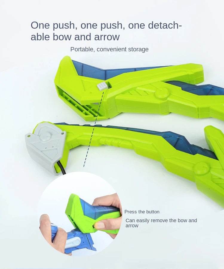 Light Up Archery Toy Kids Bow and Arrow Set Indoor Games - ToylandEU