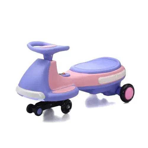 Light Up Electric Wiggle Car Ride On Toy With Pedal - ToylandEU