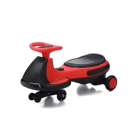 Light Up Electric Wiggle Car Ride On Toy With Pedal - ToylandEU