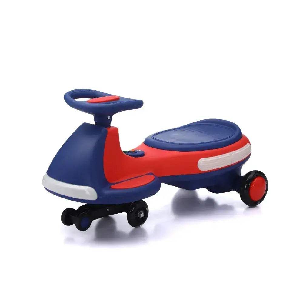 Light Up Electric Wiggle Car Ride On Toy With Pedal - ToylandEU