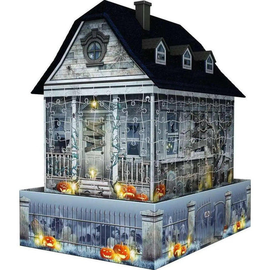  Light-Up Haunted House 257 Piece 3D Jigsaw Puzzle Ravensburger -  ToylandEU™
