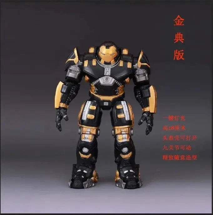 Light Up Hulkbuster Iron Man Action Figure Collectible - ToylandEU