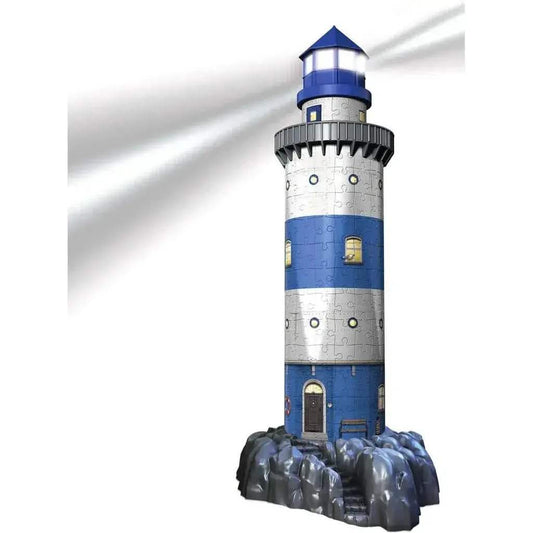 Lighthouse Night Edition 3D Jigsaw Puzzle With LEDs - ToylandEU