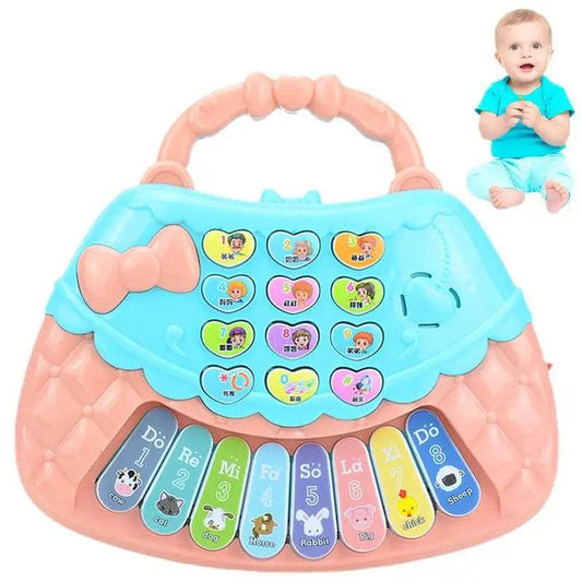 Light-Up Toddler Music Toy Handbag - Fun Sound & Learning Experience - ToylandEU