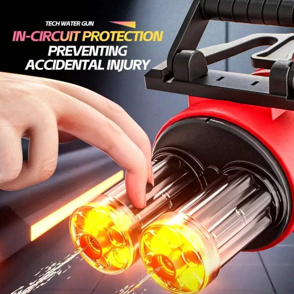 Light Up Water Gun With Rotating Nozzle For Outdoor Fun - ToylandEU