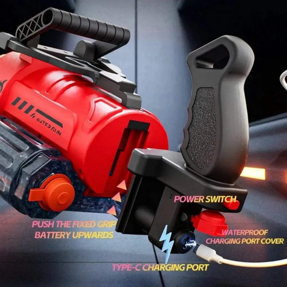 Light Up Water Gun With Rotating Nozzle For Outdoor Fun - ToylandEU