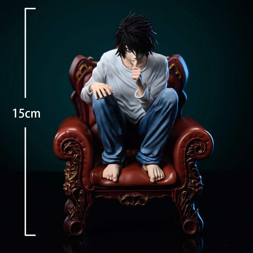 Light Yagami Anime Figure | 15cm Sitting | Toylandeu™