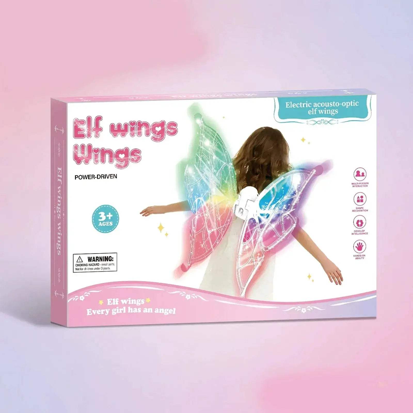 Lighted Butterfly Wings Dancing Stage Prop For Girls - ToylandEU