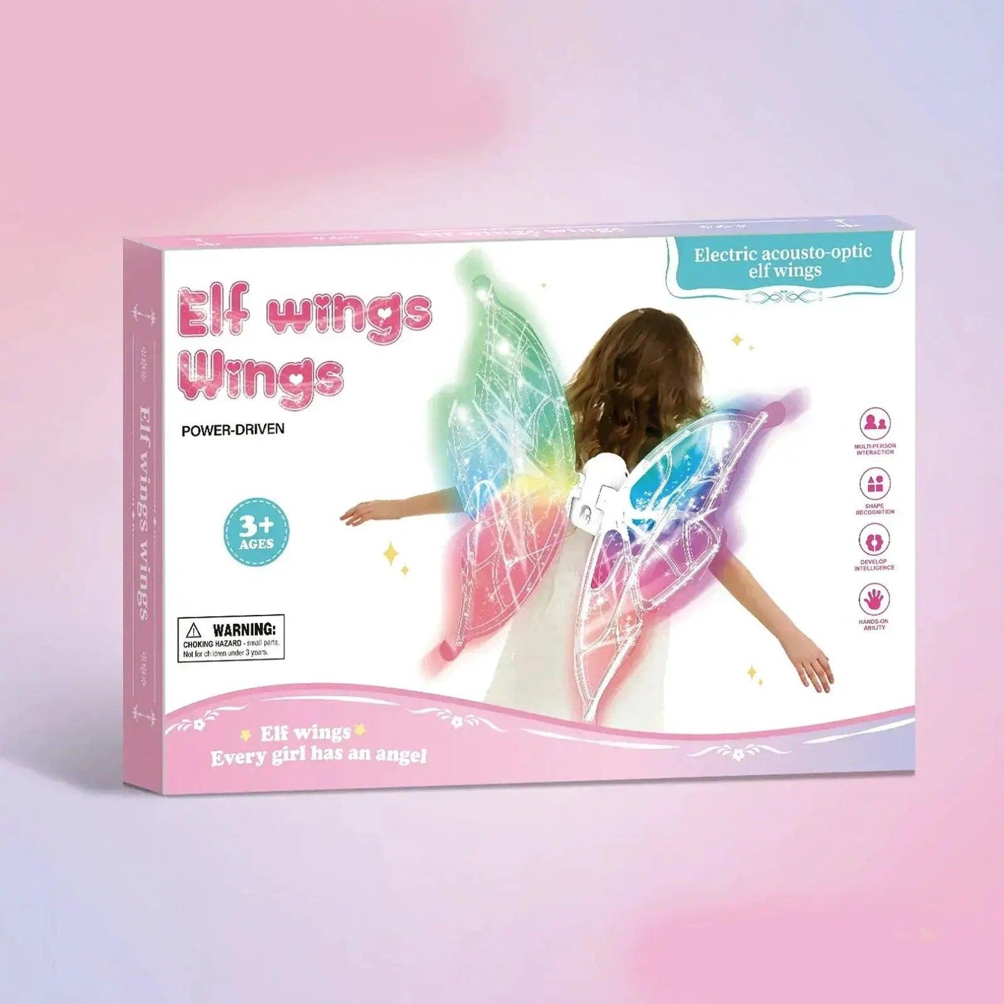  Lighted Butterfly Wings Flashing Stage Prop For Girls -  ToylandEU™