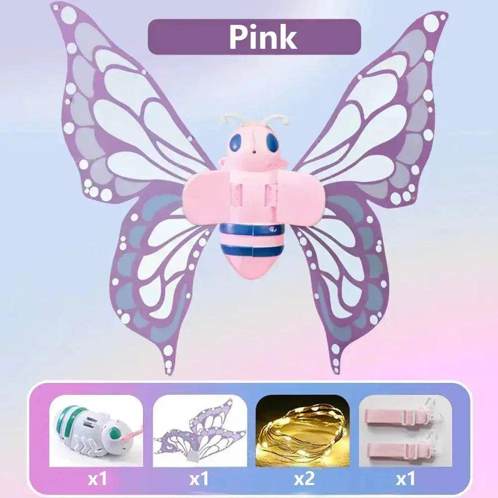 Lighted Fairy Wings For Kids Moving Butterfly Costume - ToylandEU