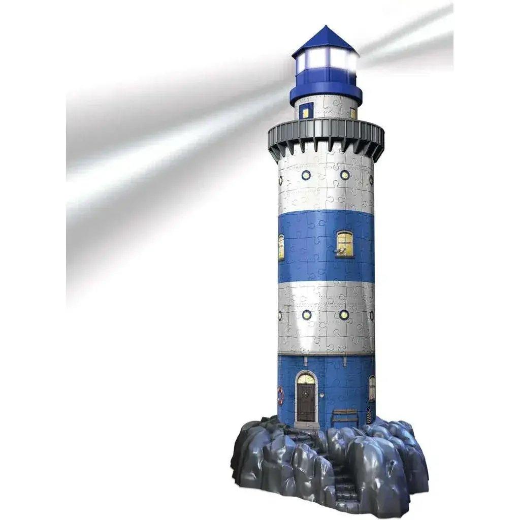  Lighthouse Night Edition 3D Jigsaw Puzzle With LEDs Light Up -  ToylandEU™