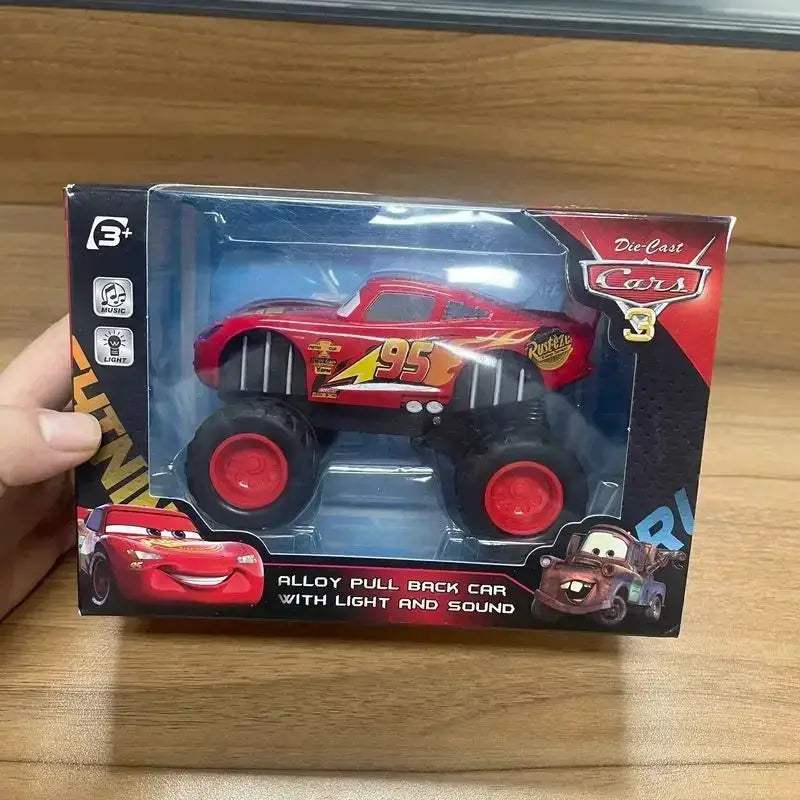 Lightning McQueen Diecast Car Pull Back Off Road Toy - ToylandEU