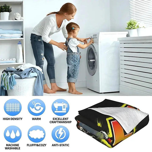  Lightning McQueen Printed Blanket Soft And Cozy Travel -  ToylandEU™