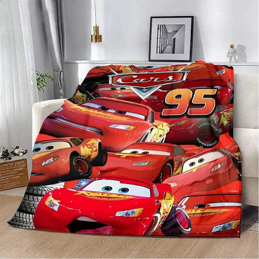 Lightning McQueen Printed Blanket Soft And Cozy Travel - ToylandEU