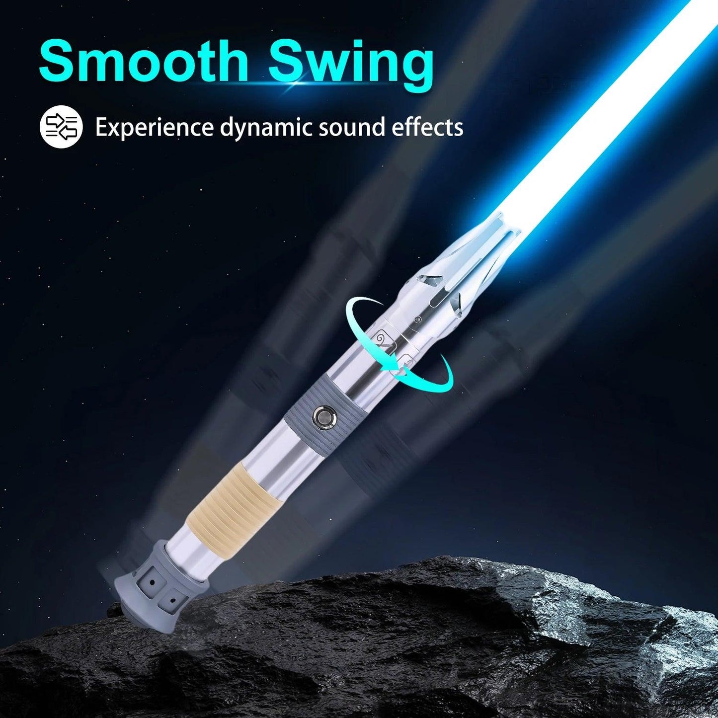  Lightsaber Metal Hilt RGB Neo Pixel 82cm Toylandeu 