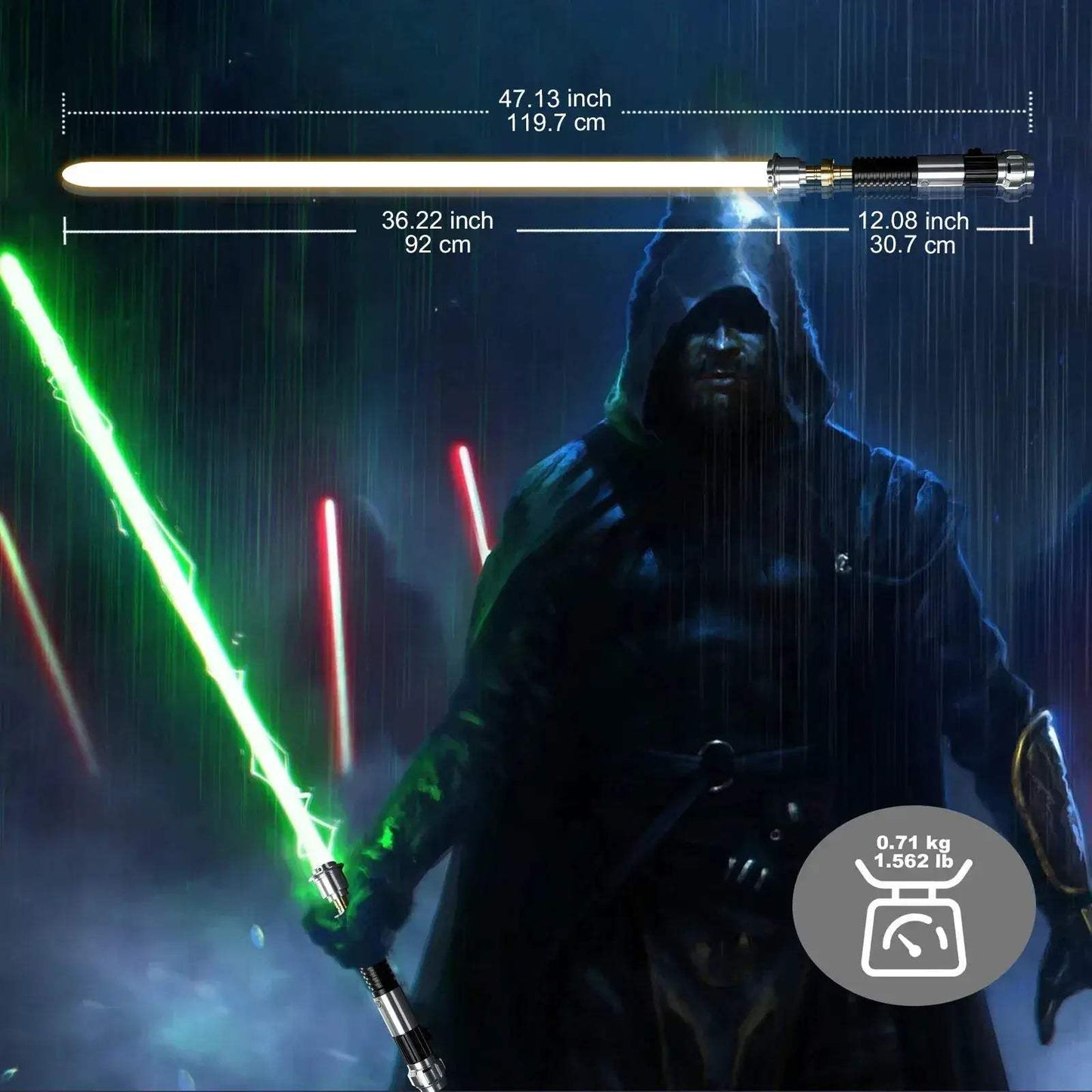Lightsaber Motion Control Pixel Lightsaber With Infinite Color - ToylandEU