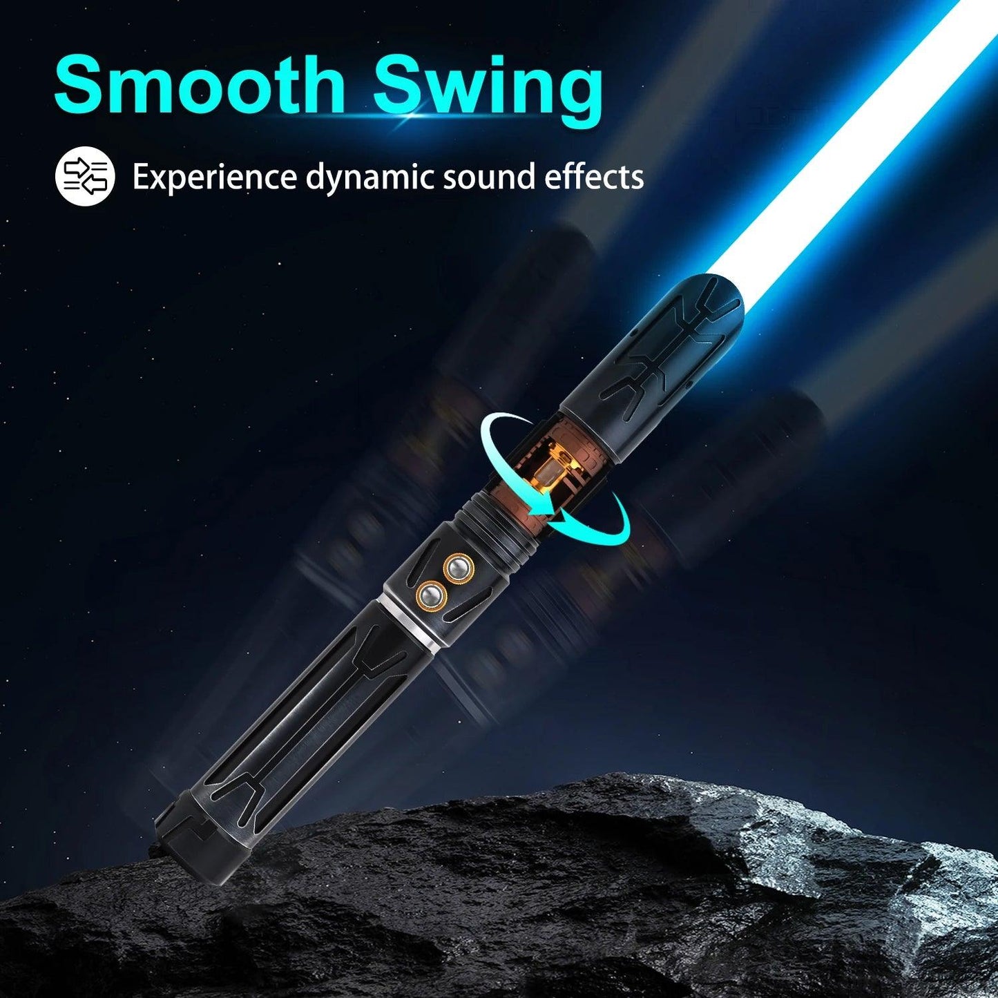  Lightsaber | Neo Pixel 82cm Metal Handle | Toylandeu™ 