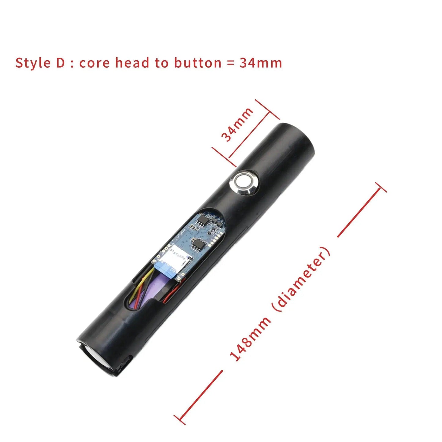  Neo Pixel Lightsaber Pro Kit With Proffie Soundboard -  ToylandEU™