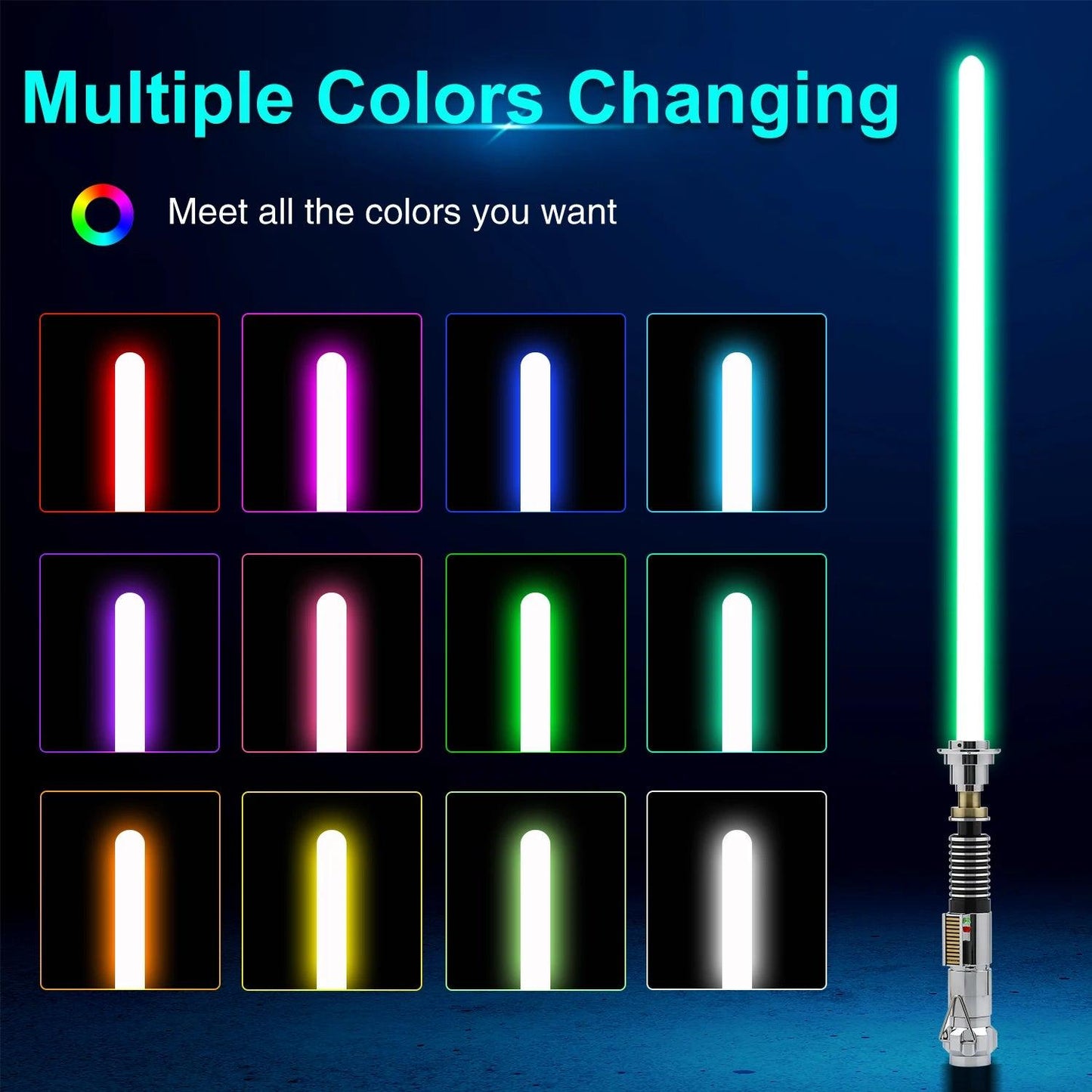  Lightsaber | Neo Pixel RGB Proffie | Toylandeu™ 