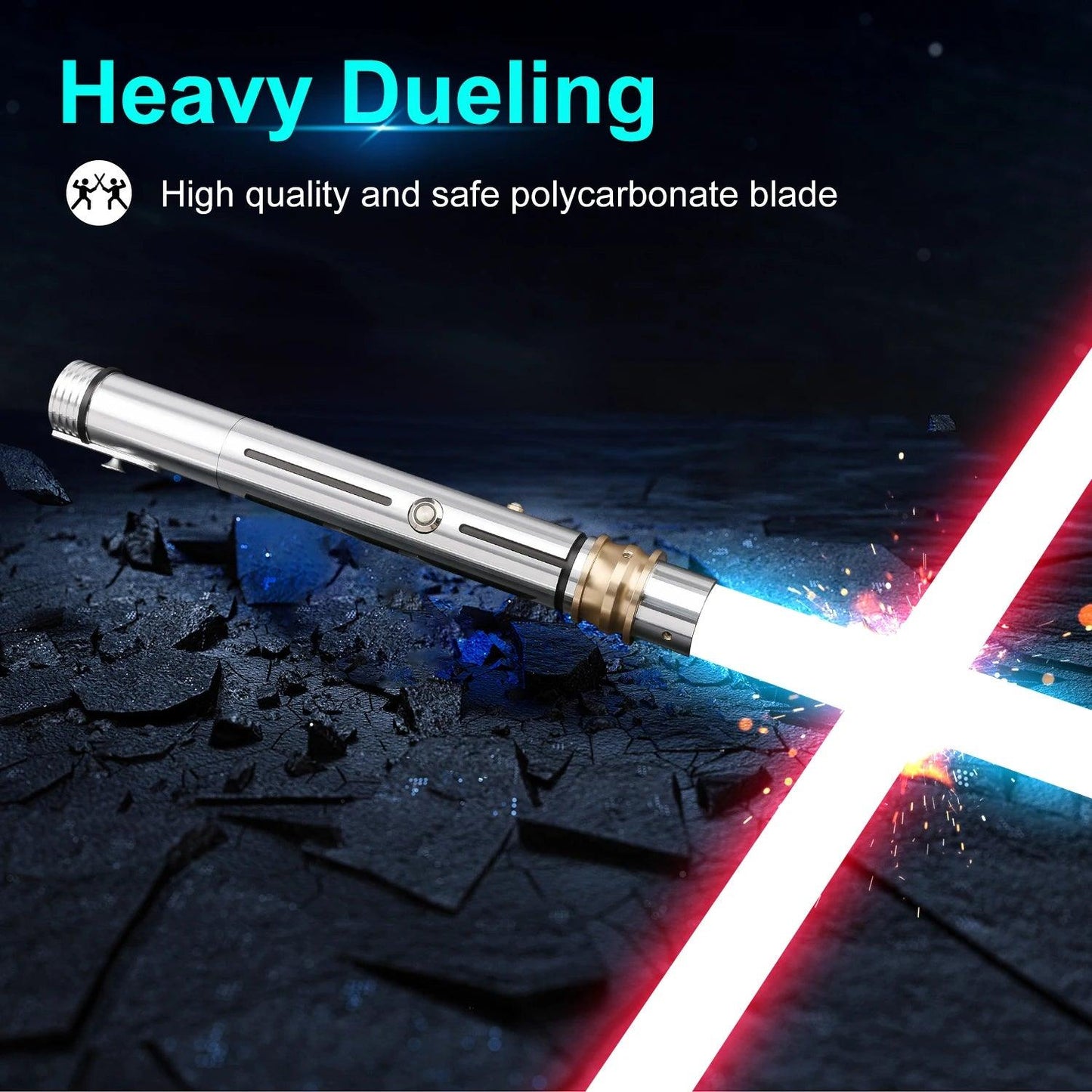  Lightsaber NeoPixel Dual Blade App 2Pack Toylandeu 
