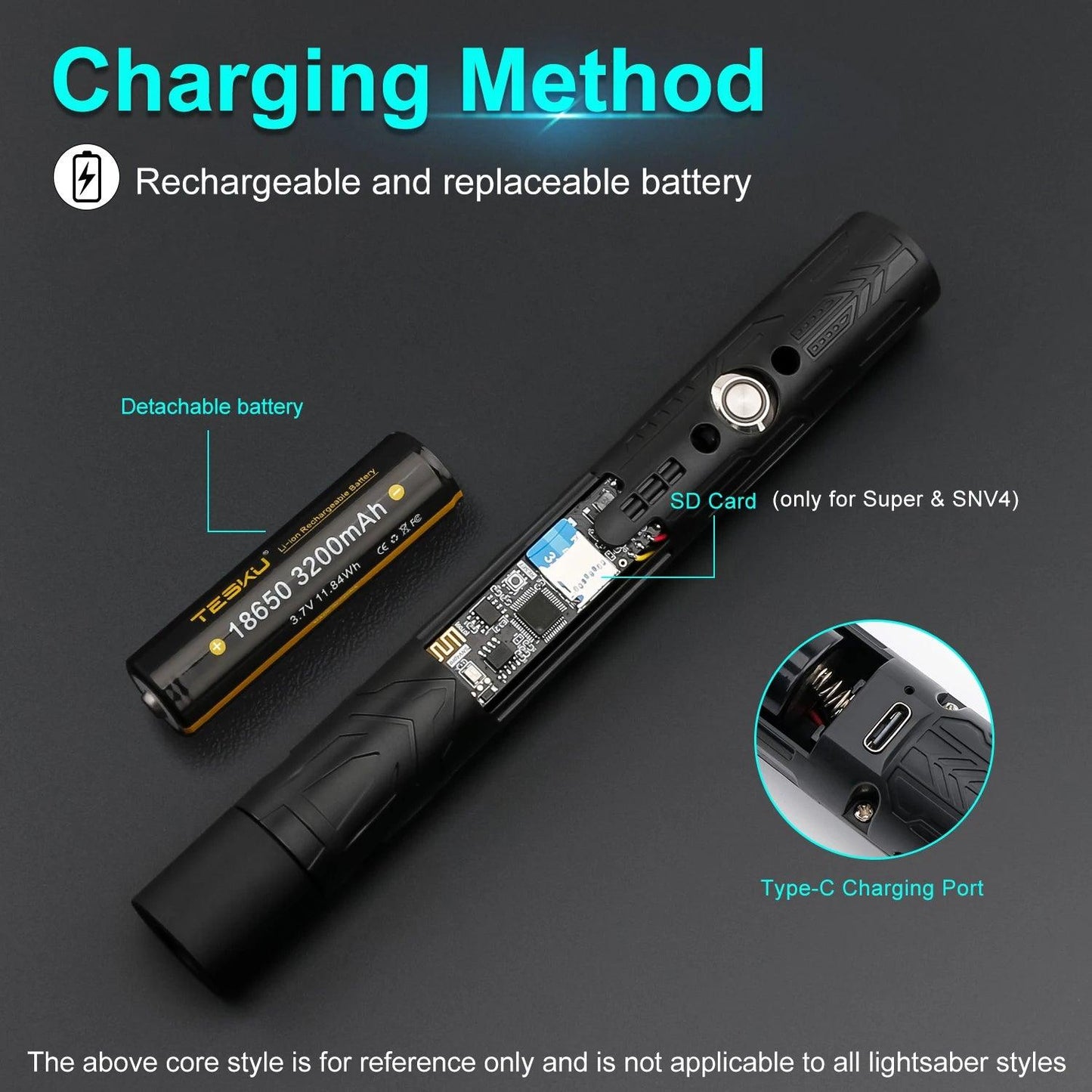  Lightsaber NeoPixel Dual Blade App 2Pack Toylandeu 