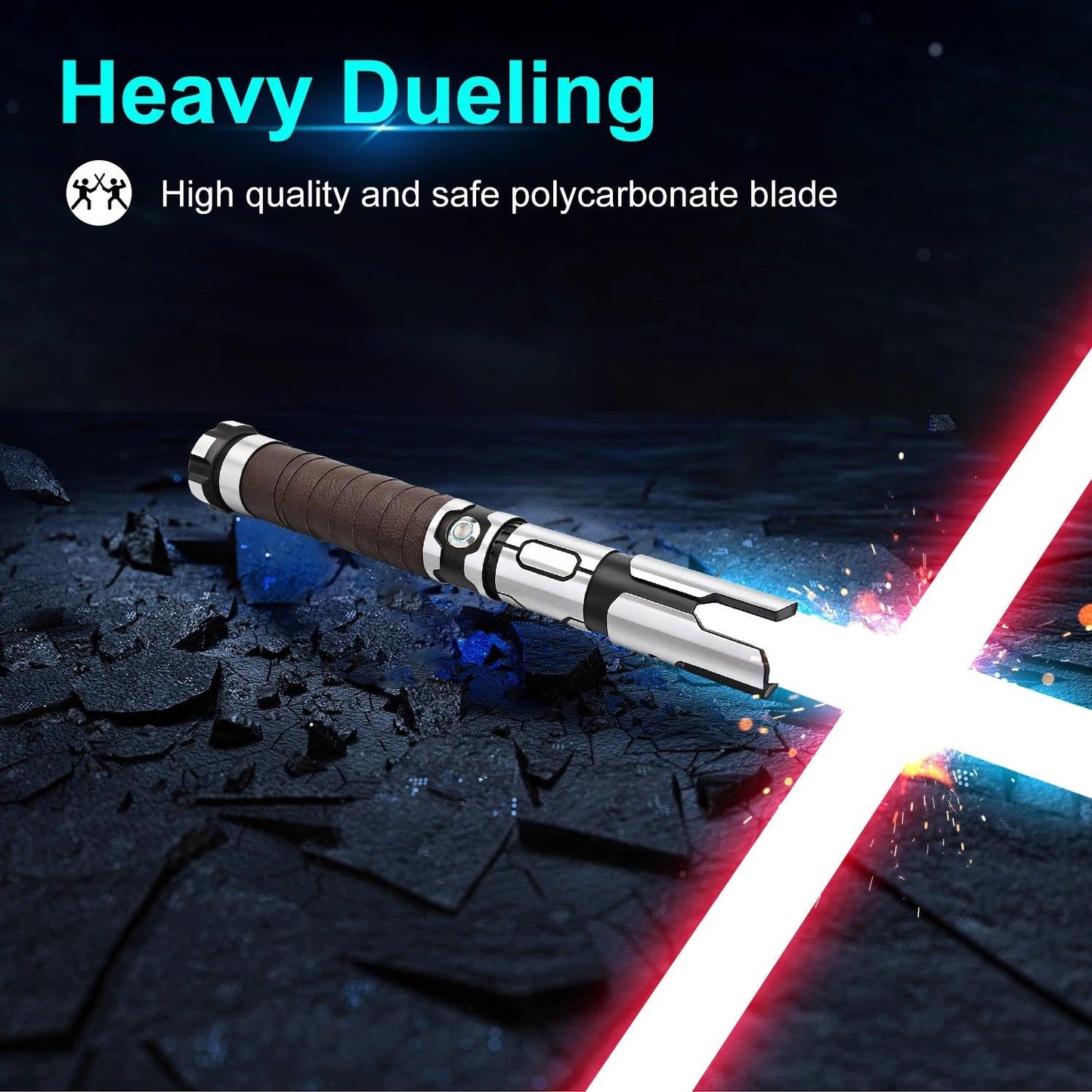  Lightsaber | RGB 12 Colors 82 cm Blade | Toylandeu™ 