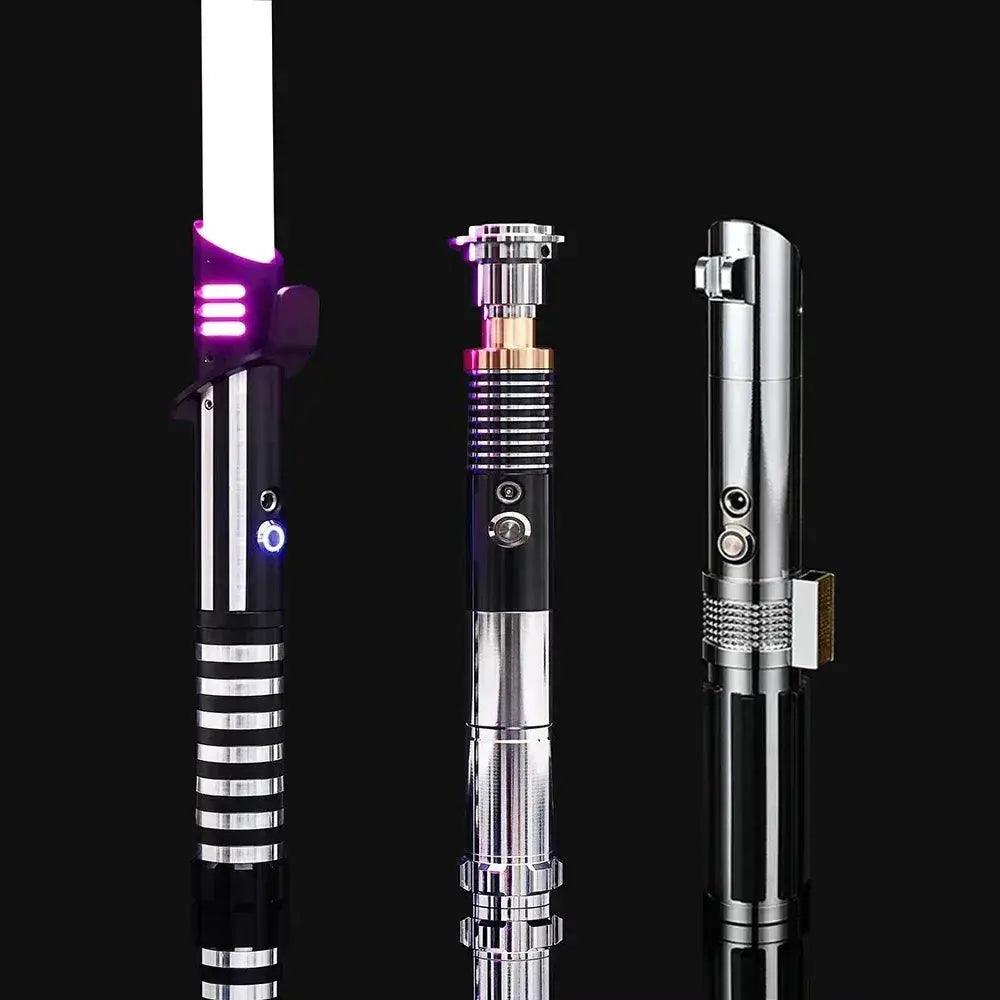  RGB Metal Lightsaber Laser Sword With Flashing Lights -  ToylandEU™