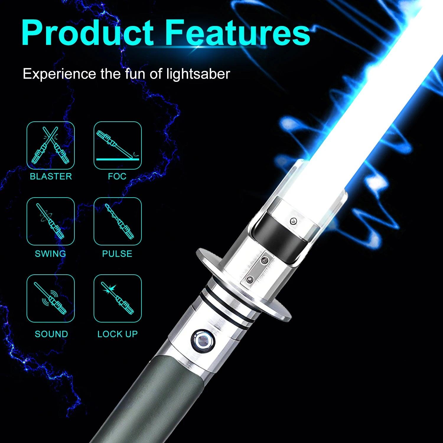  Lightsaber | RGB Neo Pixel App Control | Toylandeu™ 
