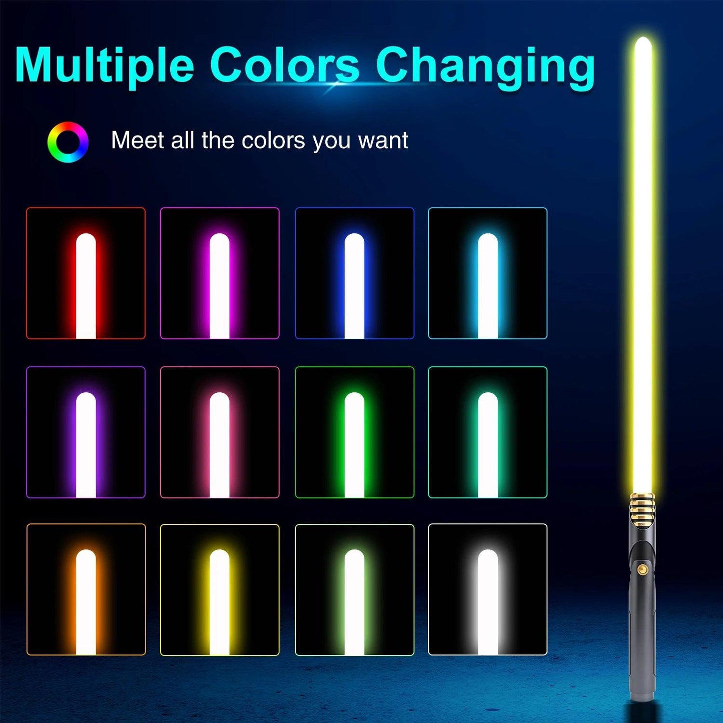  Lightsaber | RGB Neo Pixel Blade | Toylandeu™ 