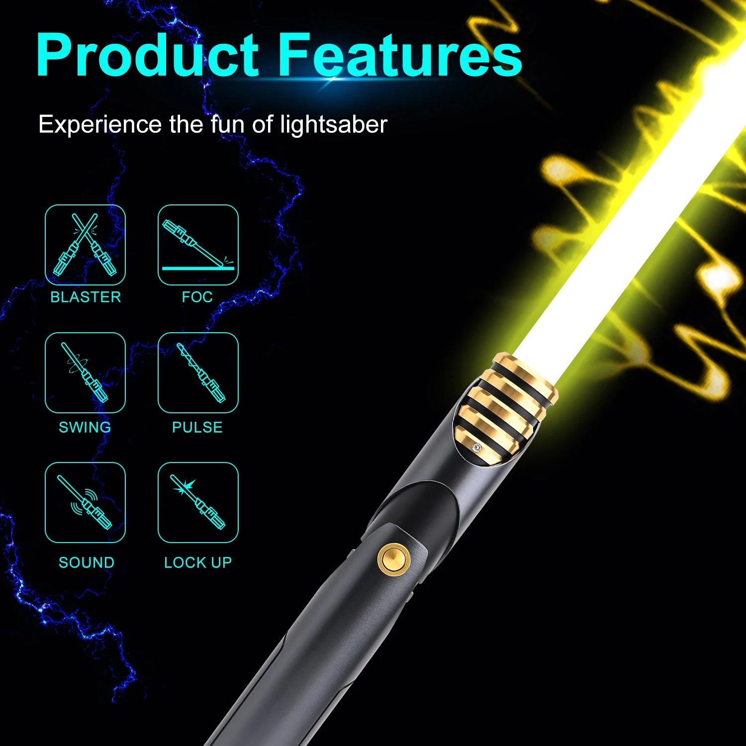  Lightsaber | RGB Neo Pixel Blade | Toylandeu™ 