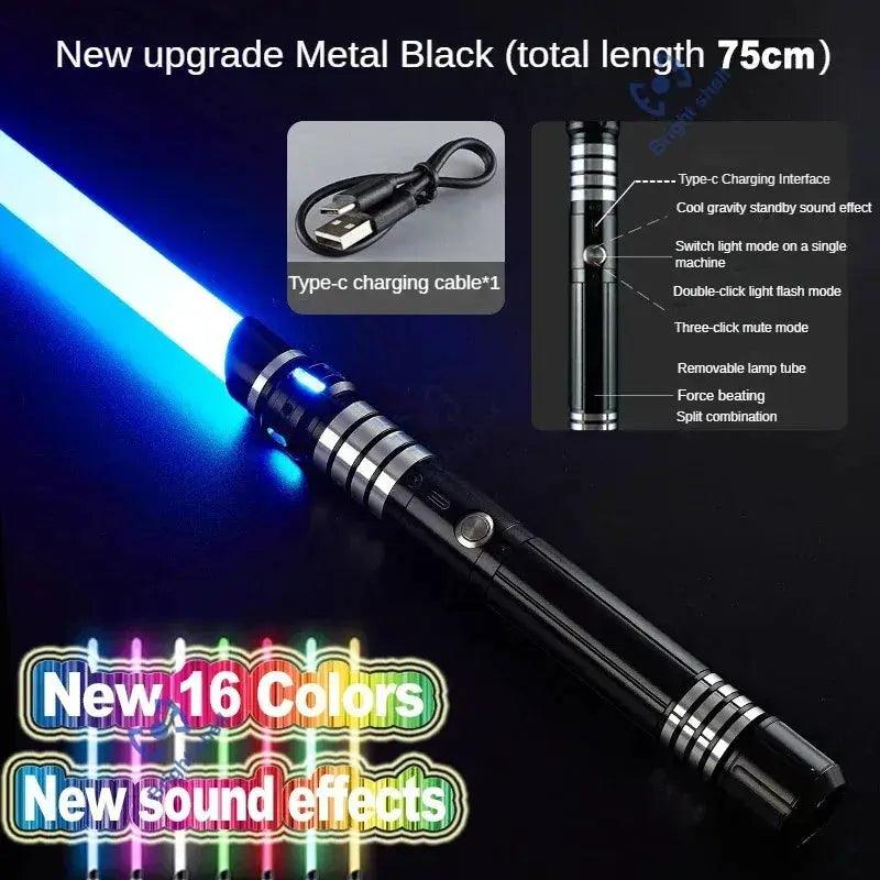  RGB Lightsaber Toy With 15 Color Modes And Sound FX -  ToylandEU™