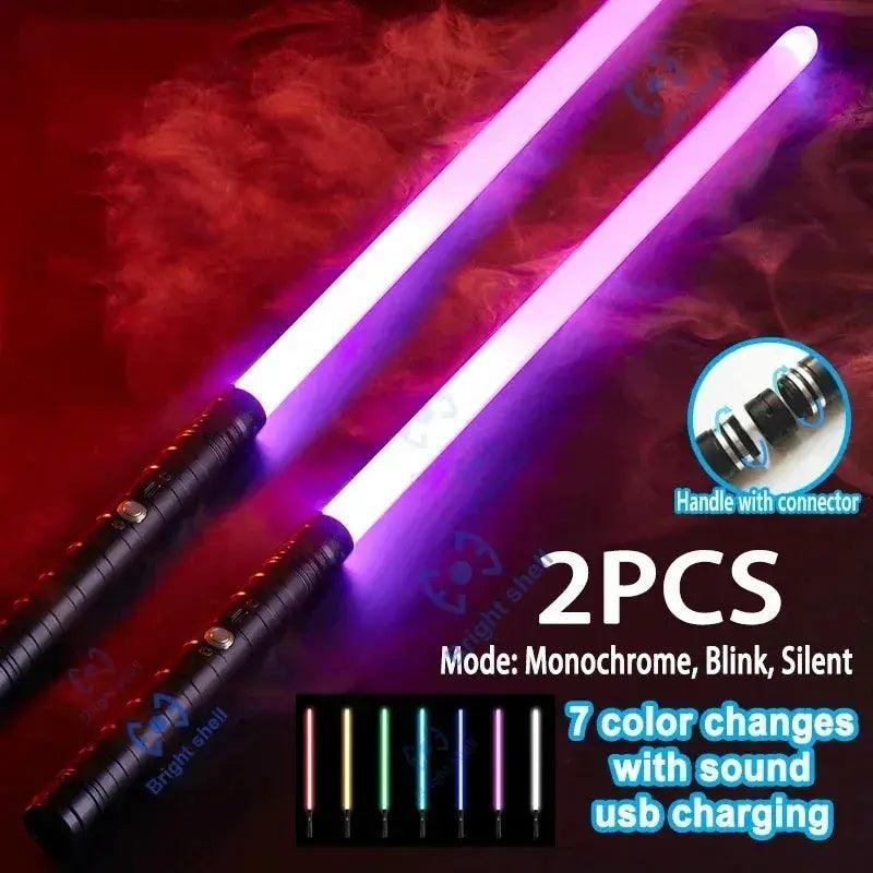  RGB Lightsaber Toy With 15 Color Modes And Sound FX -  ToylandEU™