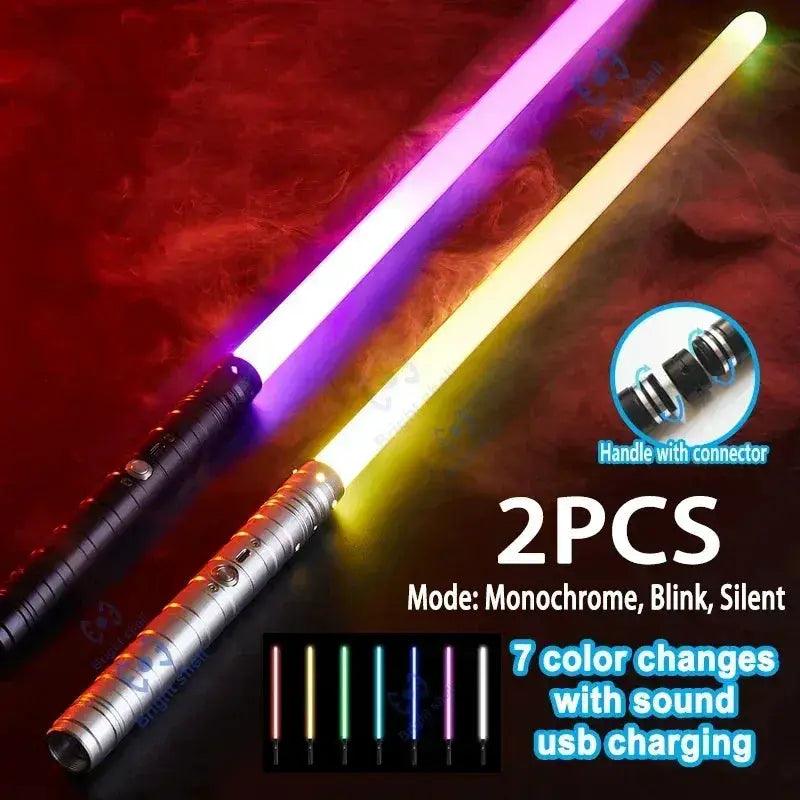  RGB Lightsaber Toy With 15 Color Modes And Sound FX -  ToylandEU™