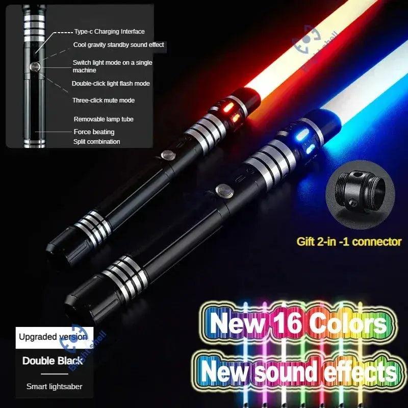  RGB Lightsaber Toy With 15 Color Modes And Sound FX -  ToylandEU™