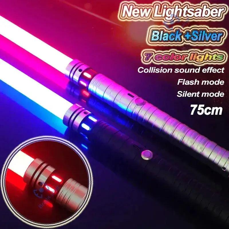  RGB Lightsaber Toy With 15 Color Modes And Sound FX -  ToylandEU™