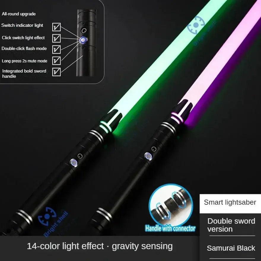  RGB Lightsaber Toy With 15 Color Modes And Sound FX -  ToylandEU™