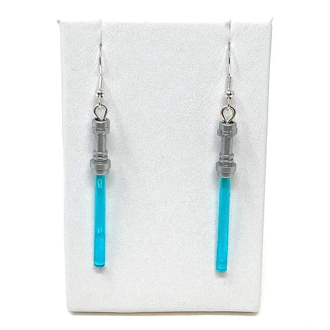 Lightsaber Earrings Crafted From Authentic LEGO Bricks - ToylandEU