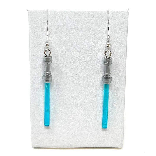 Lightsaber Earrings Crafted From Authentic LEGO Bricks - ToylandEU