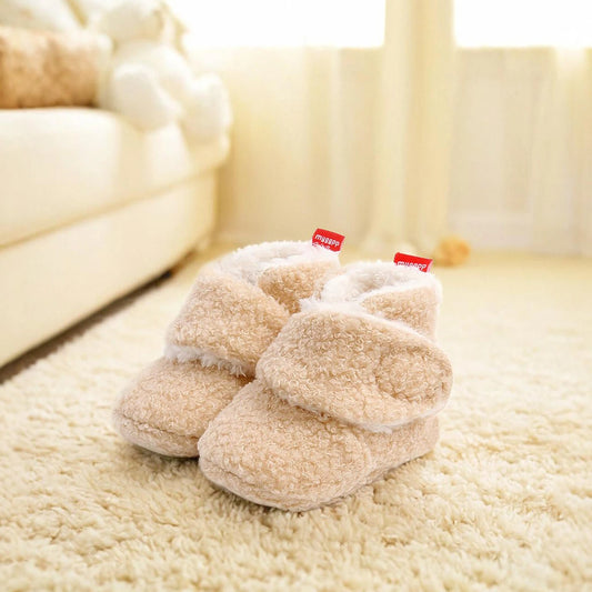 Lightweight Anti Slip Baby Shoes First Walkers Cotton Booties - ToylandEU
