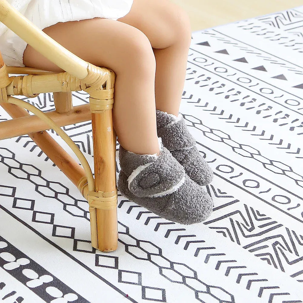 Lightweight Anti Slip Baby Shoes First Walkers Cotton Booties - ToylandEU