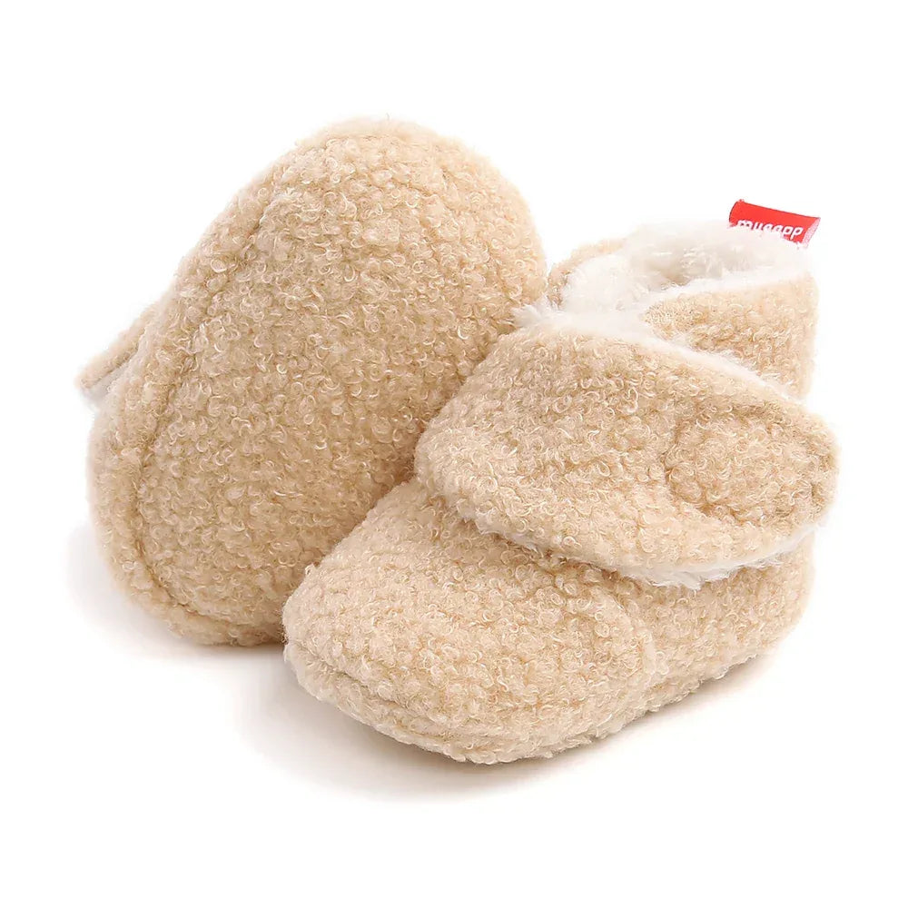 Lightweight Anti Slip Baby Shoes First Walkers Cotton Booties - ToylandEU